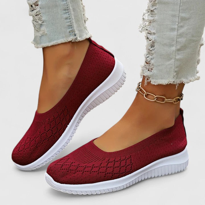 Solace Orthopedic Slip-Ons Red