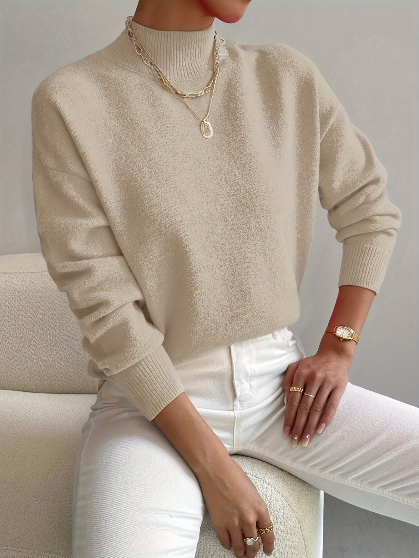 Elowen | Elegant Turtleneck Sweater