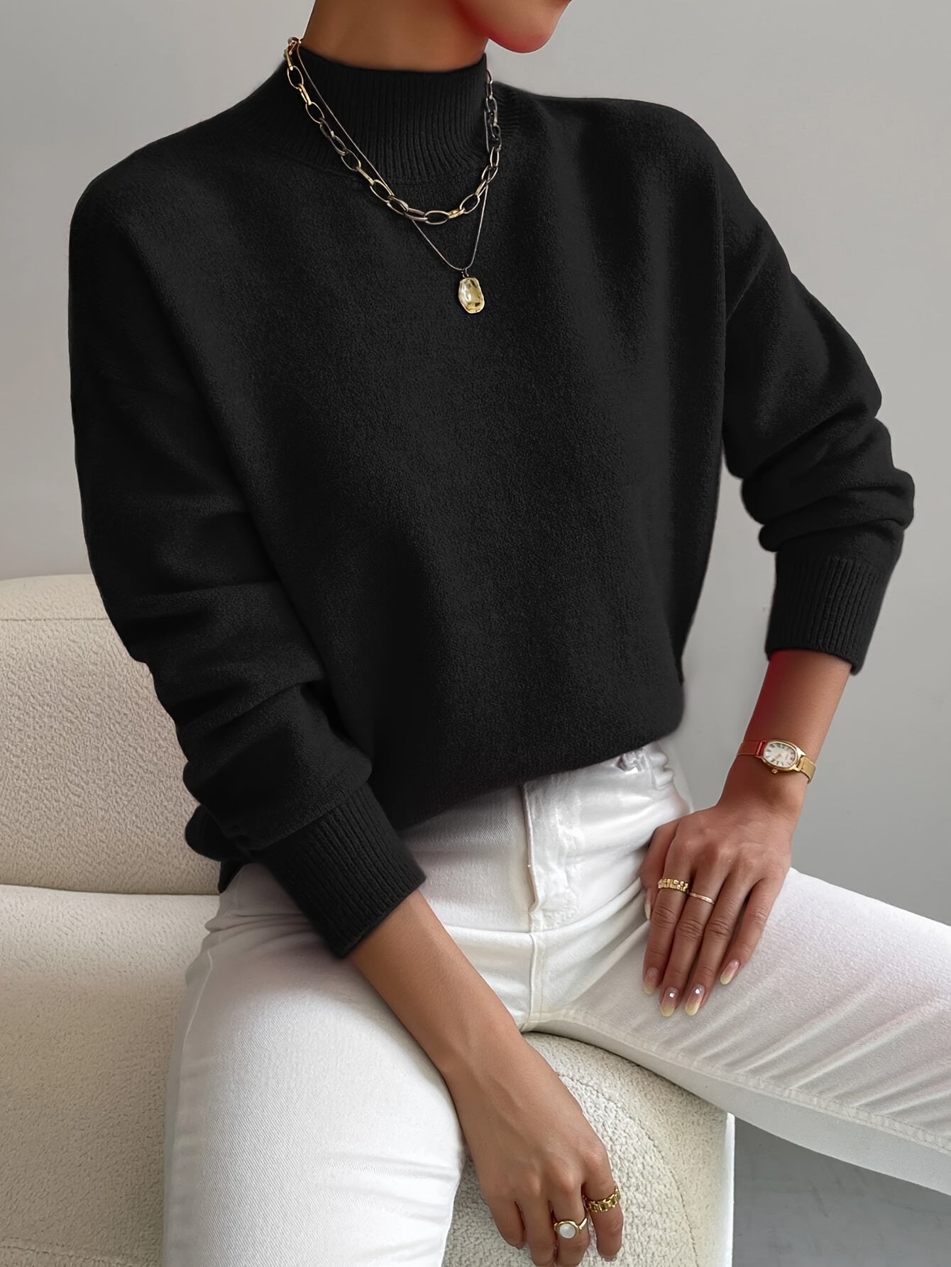 Elowen | Elegant Turtleneck Sweater