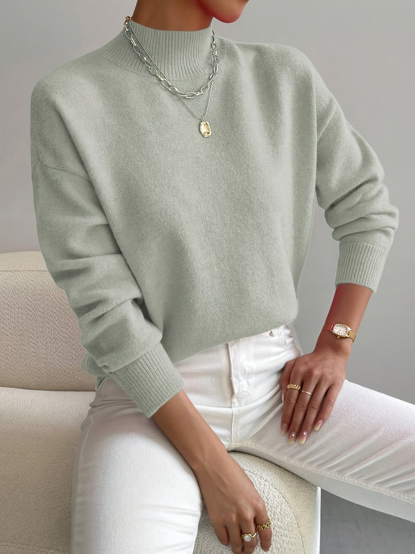 Elowen | Elegant Turtleneck Sweater