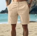 Men's Casual Linen Shorts for Spring/Summer