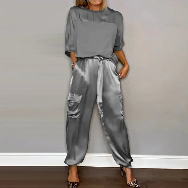 Marlowe Clothing Set Grey