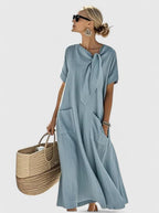 Seraphine Summer Dress Blue