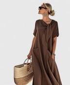 Seraphine Summer Dress Brown