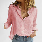 Aria Elegant Blouse Pink