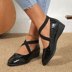 Samantha | Women's Wedge Heel Orthopedic Strap Shoes