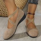 Samantha | Women's Wedge Heel Orthopedic Strap Shoes