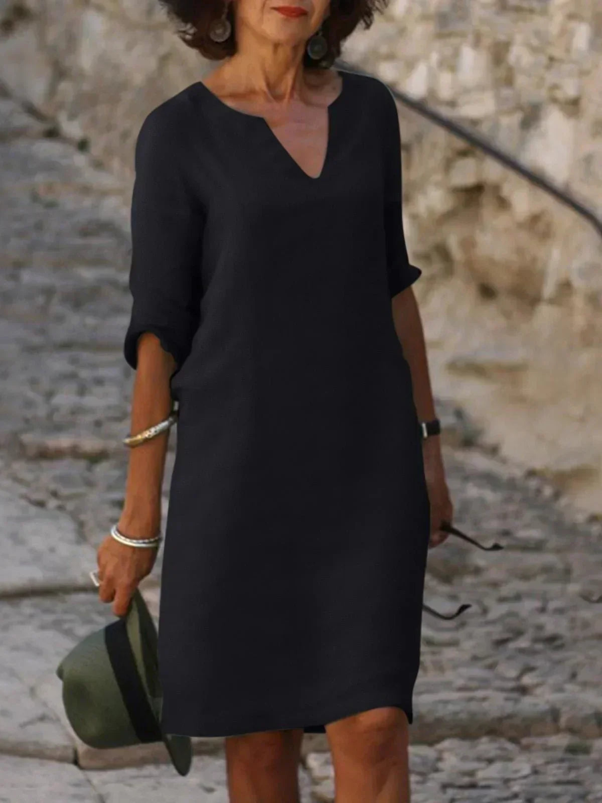 Delphine Dress Black