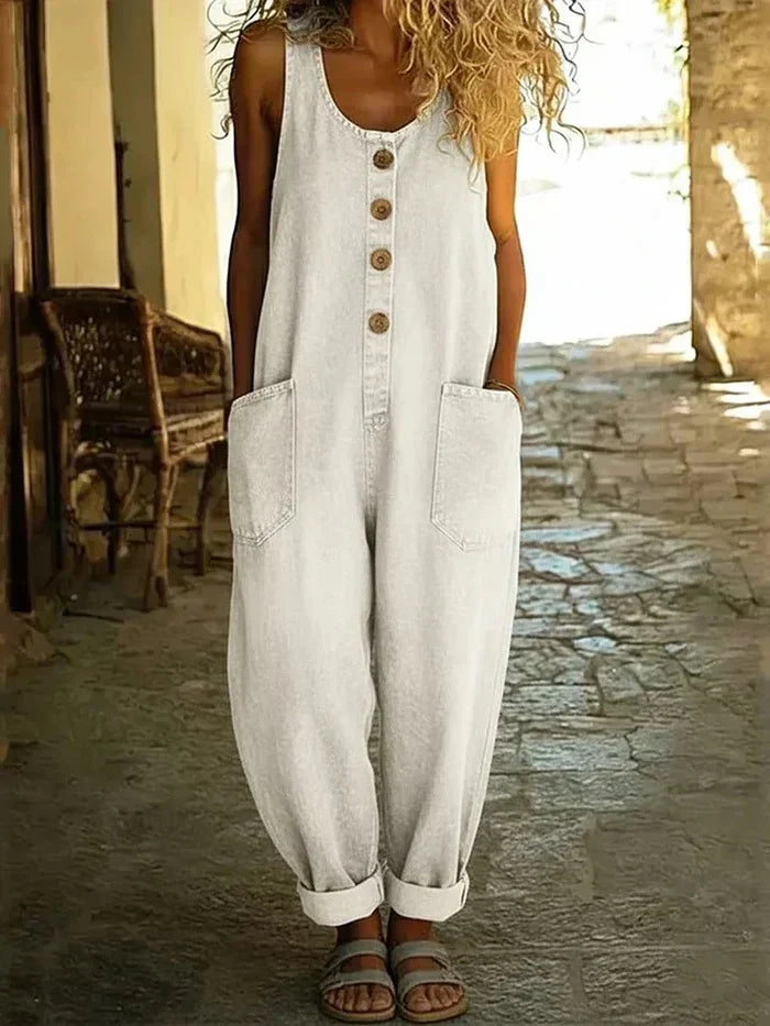 Marlowe overalls White