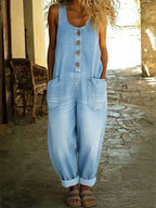 Marlowe overalls Light Blue