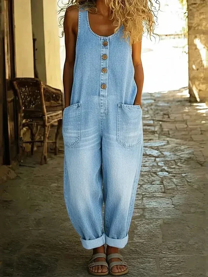 Marlowe overalls Light Blue