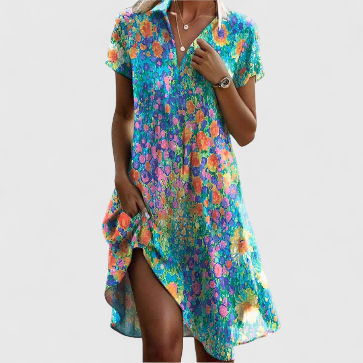 Seraphina dress multicolor