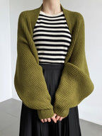 Elowen | Open-Front Shrug Sweater