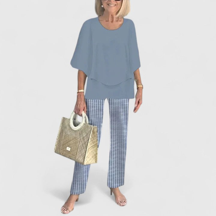 Seraphine Set in navy blue