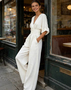 Jumpsuit in white