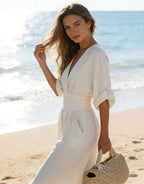 Jumpsuit side view