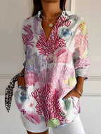 Women's Elegance Button-Up Shirt