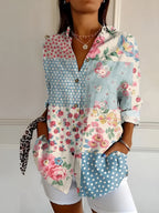 Women's Elegance Button-Up Shirt