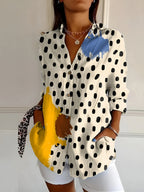 Women's Elegance Button-Up Shirt