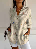 Women's Elegance Button-Up Shirt