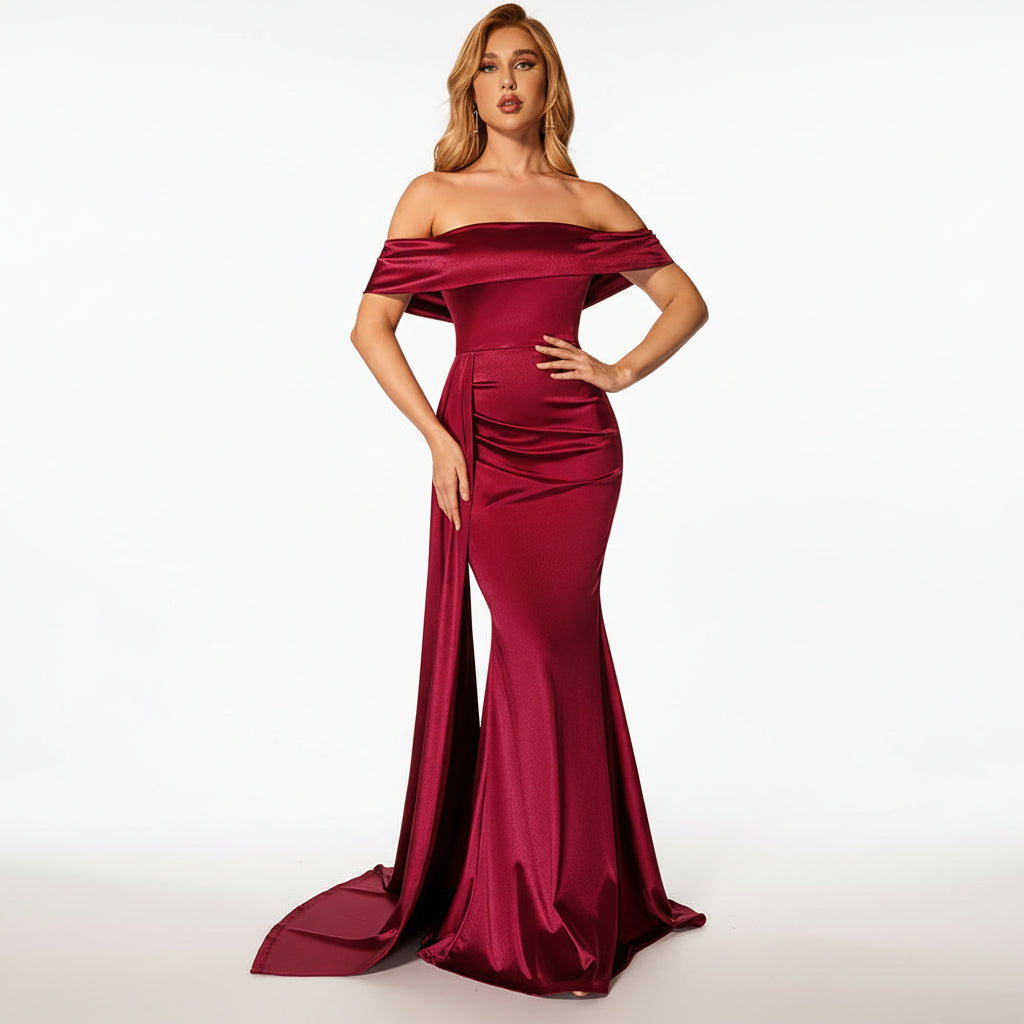 high waist party dress QUNGIGU Women's Elegant Spaghetti Strap Midi Dress, V-Neck Linen Texture Backless High Waist Flowy Summer Beach Wedding Guest Cocktail Party Dress